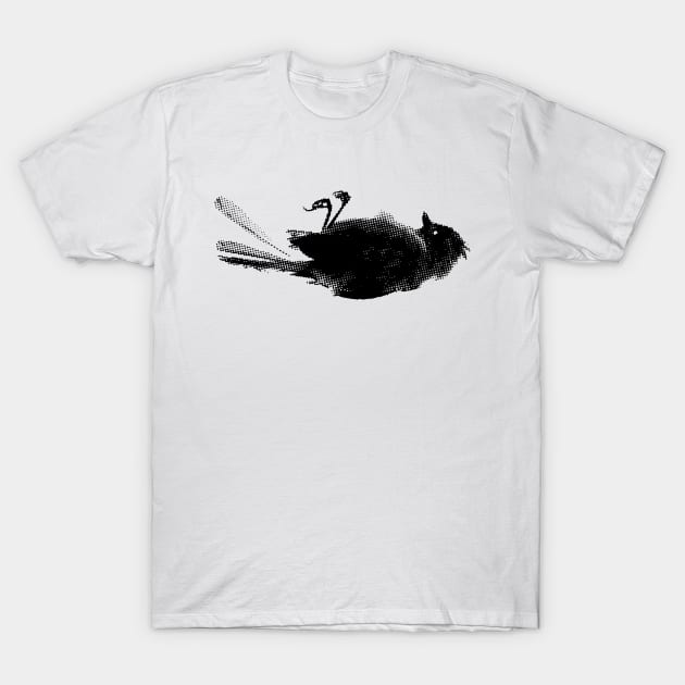 Black Bird T-Shirt by shockyhorror